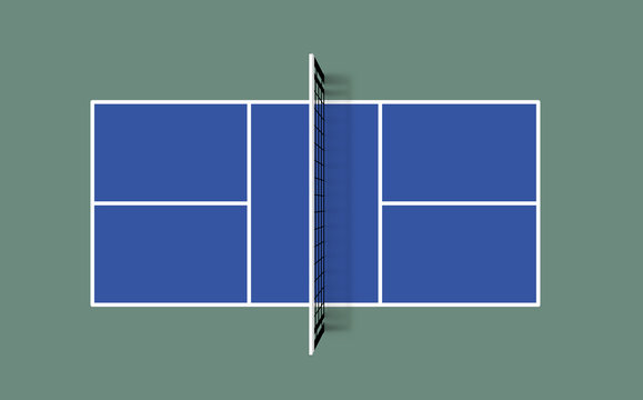 The Size Of A Pickleball Court