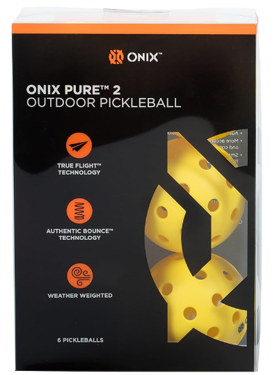 Onix Pure 2 Outdoor Pickleball Balls